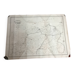 carte d'Algérie 1883