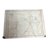 Carte d'Algérie 1883