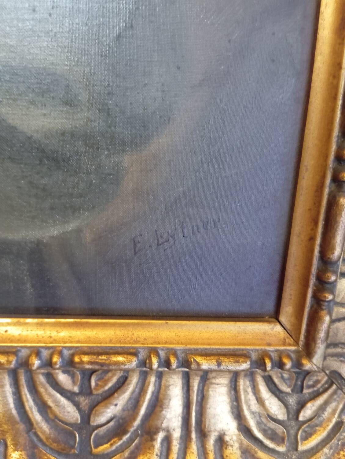 Portrait of a bourgeois, dated and signed.
