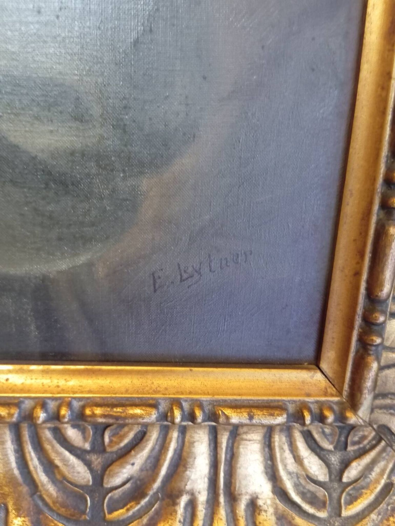Portrait of a bourgeois, dated and signed.