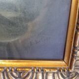 Portrait of a bourgeois, dated and signed.