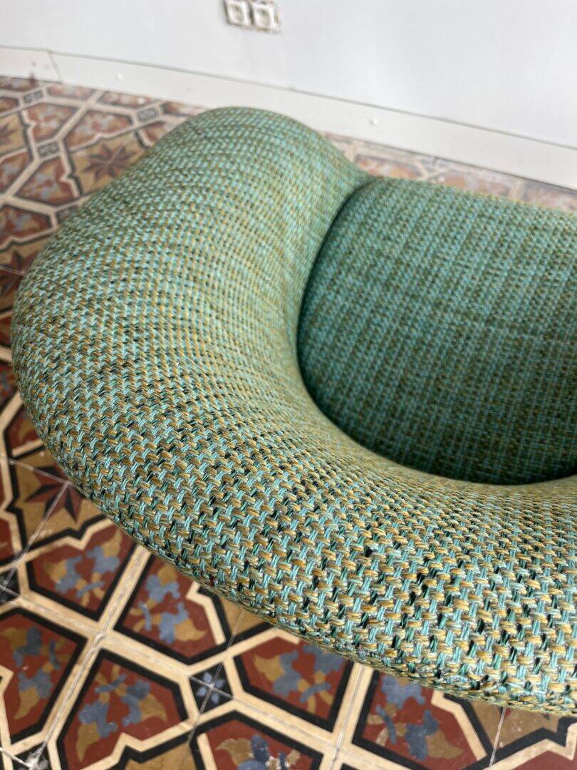 Vintage swivel lounge chair, Metakor ('70s, Belgium)
