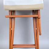Pair of folding director's chairs