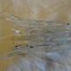 Vase verre ciselé vintage