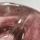 Large dish in several layers of glass, in a beautiful purple colour 1980s