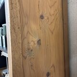 Black and wood farmhouse sideboard