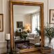 Louis-Philippe fireplace mirror | Gilded wood | 19th century