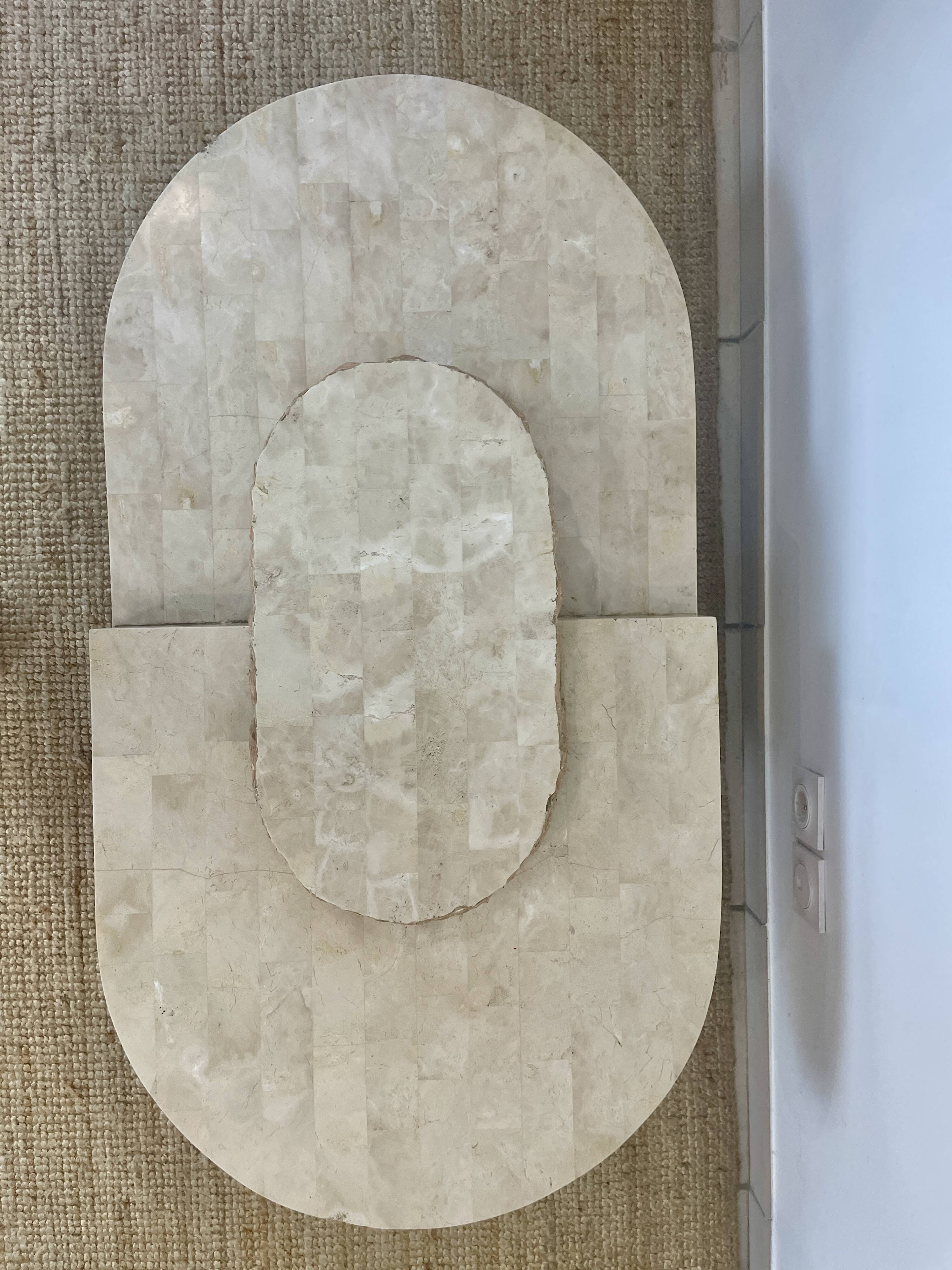 Magnussen Ponte Travertine Coffee Table