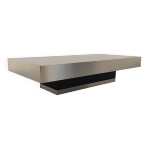 Table basse vintage Willy - aluminium