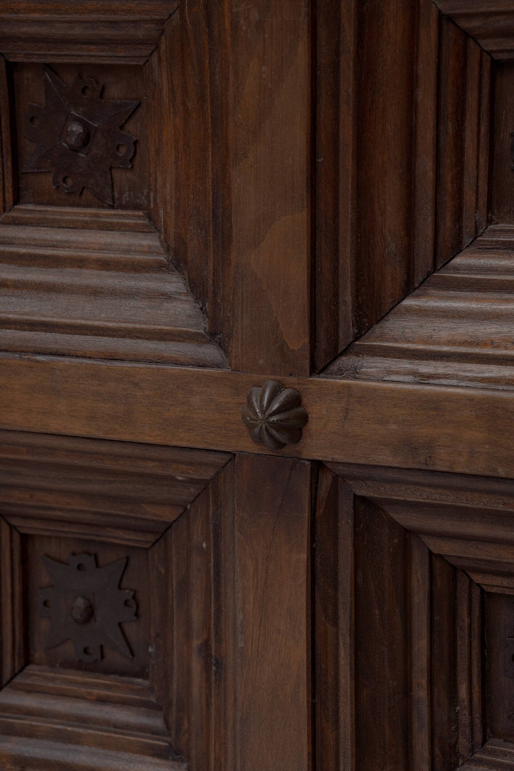 Buffet rustique brutaliste espagnol, années 1960