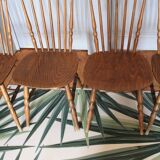 Set of 4 Tacoma Baumann bistro chairs