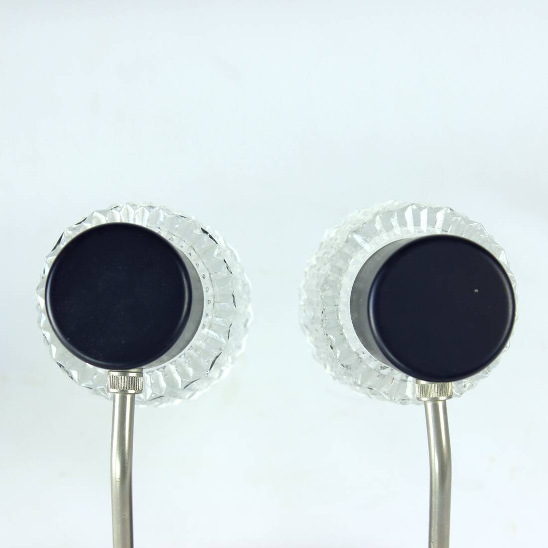 Lot de 2 lampes de table par Lustry, Tchécoslovaquie, années 1960