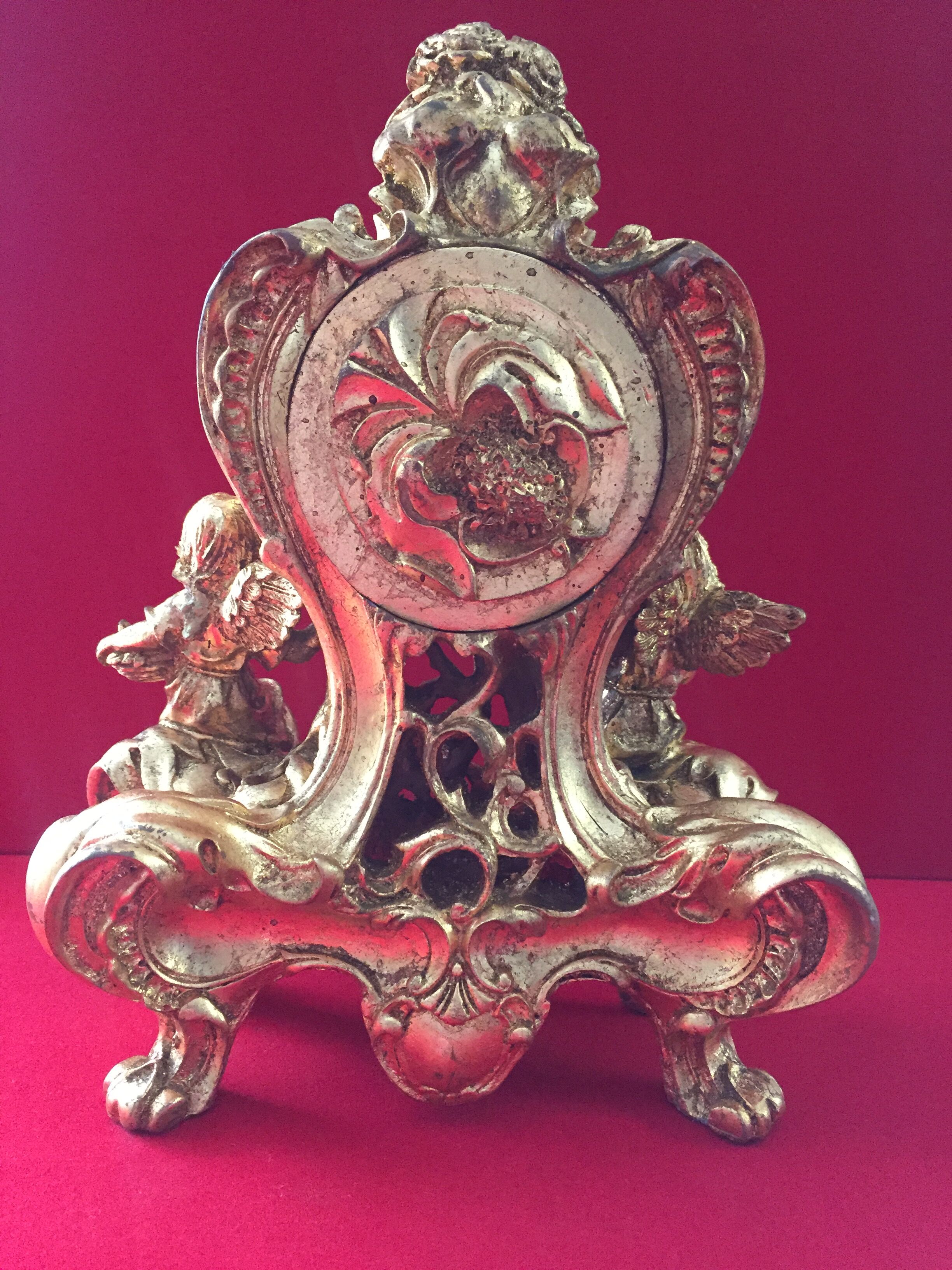 LOUIS XV RICHARD WARD WINCHESTER STYLE TABLE CLOCK