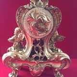 LOUIS XV RICHARD WARD WINCHESTER STYLE TABLE CLOCK