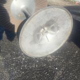 Tulip foot table in cast aluminum around 1960/70