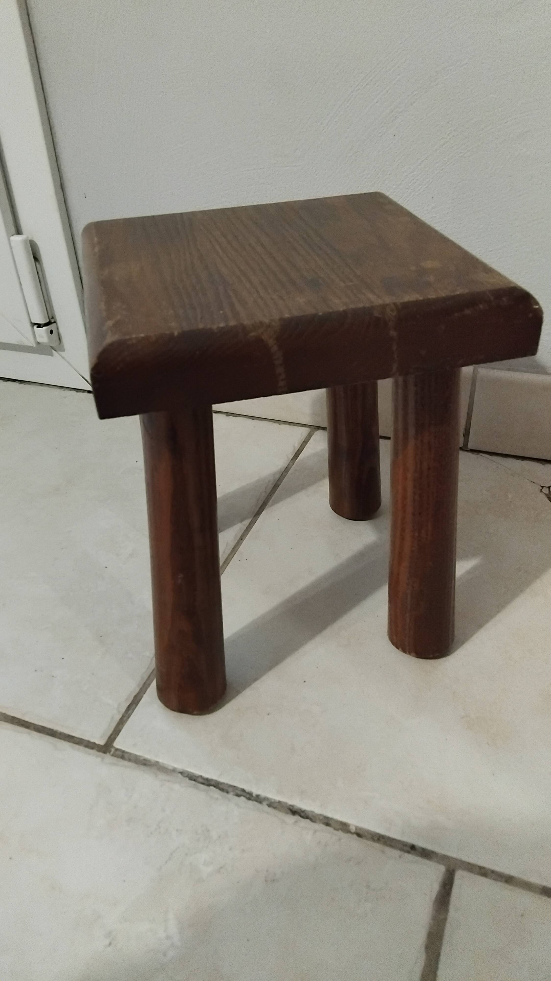 Small vintage Scandinavian stool