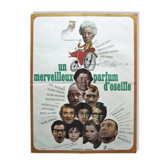 Original movie poster "A wonderful scent of sorrel" Serrault, Carmet, Galabru