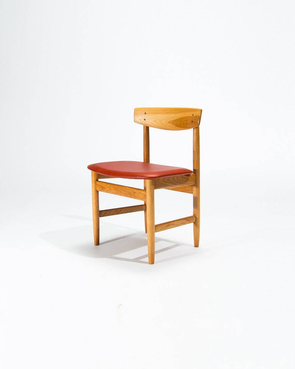 Set of 8 Mid Century Dining Chairs by Borge Mogensen, Swedish Design 1950’s