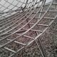 Diamond design chromed metal Chair Harry Bertoia Knoll early 1970s edition