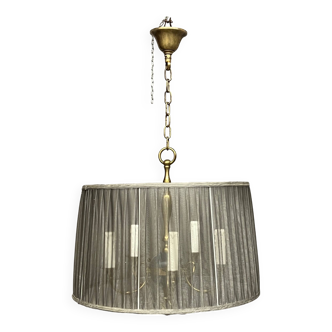 Empire style chandelier. Solid bronze.