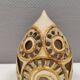 Wall candle holder for tea lights, by Søholm Denmark 1970s
