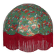 "Ania" retro fringed lampshade.