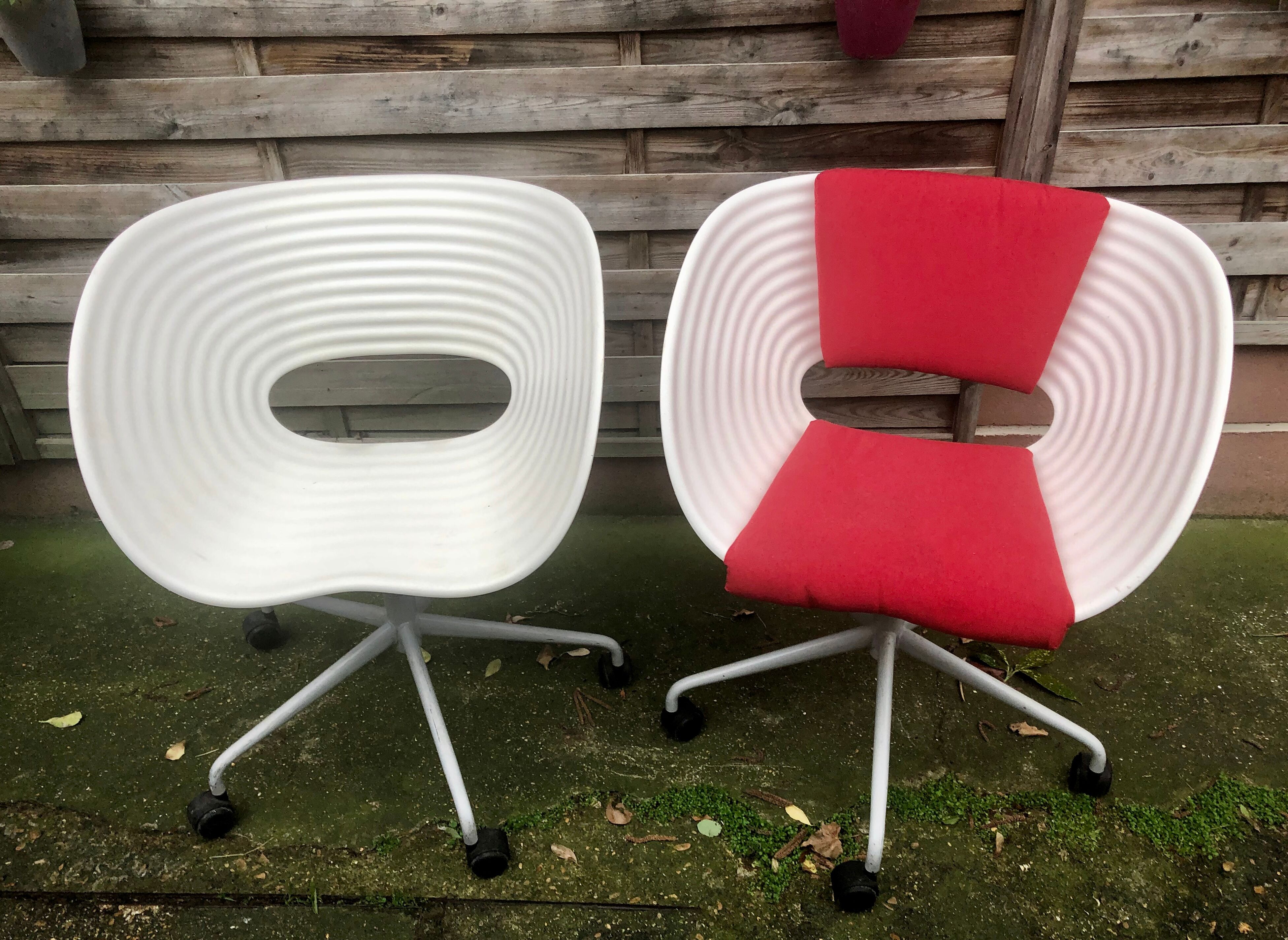 Tom Vac wheelchair design Ron Arad vintage Vitra 90 white