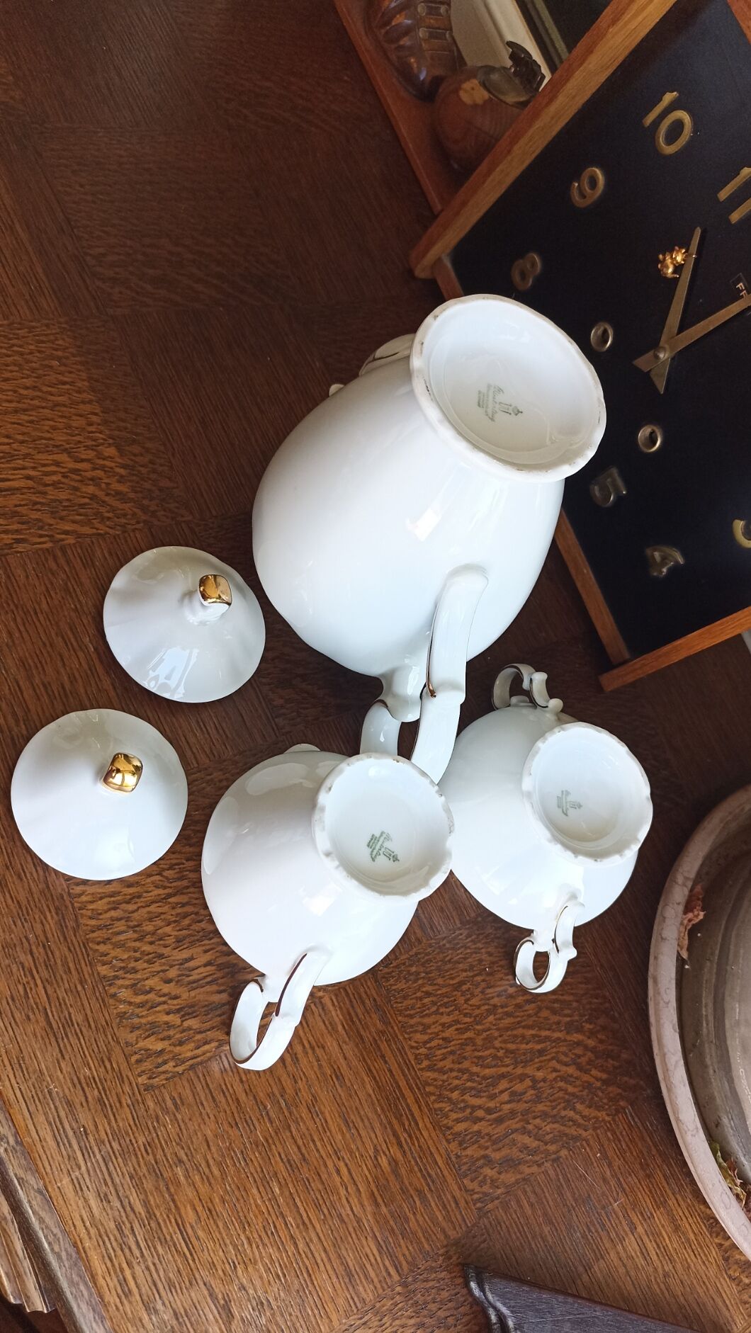 Coffee serving head Winterling Schwarzenbach in porcelain