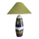 Vincent Cadeaux S.A. ceramic table lamp, France, 1990s