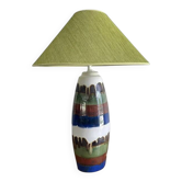 Vincent Cadeaux S.A. ceramic table lamp, France, 1990s