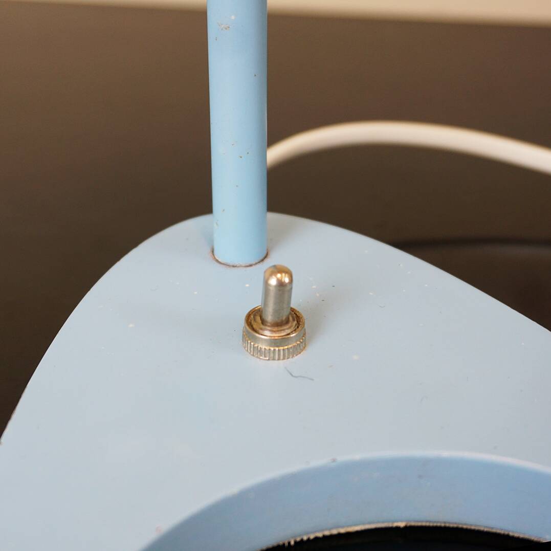 Blue AJ Table Lamp by Arne Jacobsen for Louis Poulsen Denmark