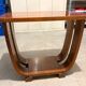Art Deco side table in solid wood – France, circa 1930-1950