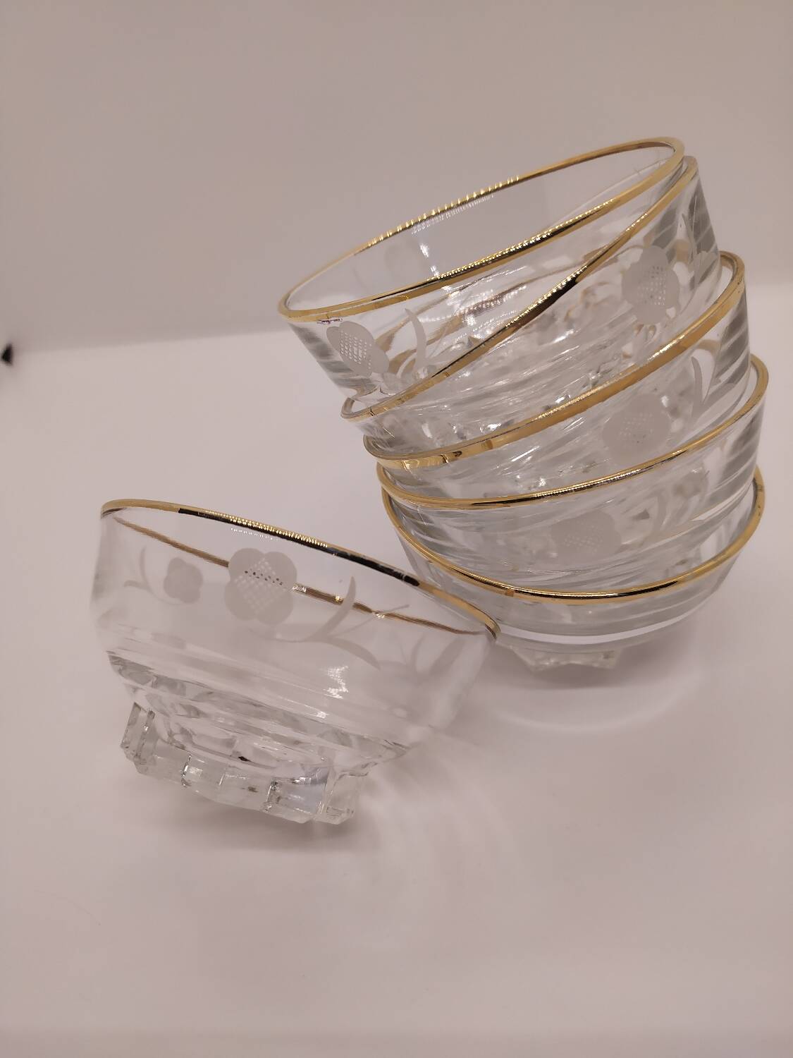 Set of 6 mini ramekins from the 50s