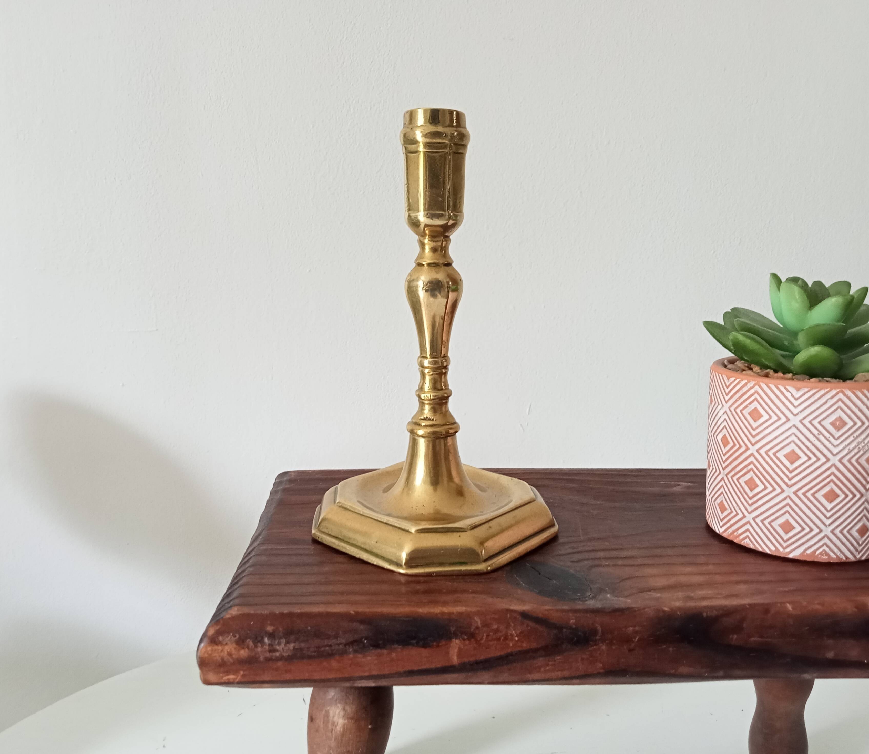 Antique candlestick, early 18th century, Regency style