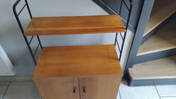 Petit meuble étagère vintage année 50 60