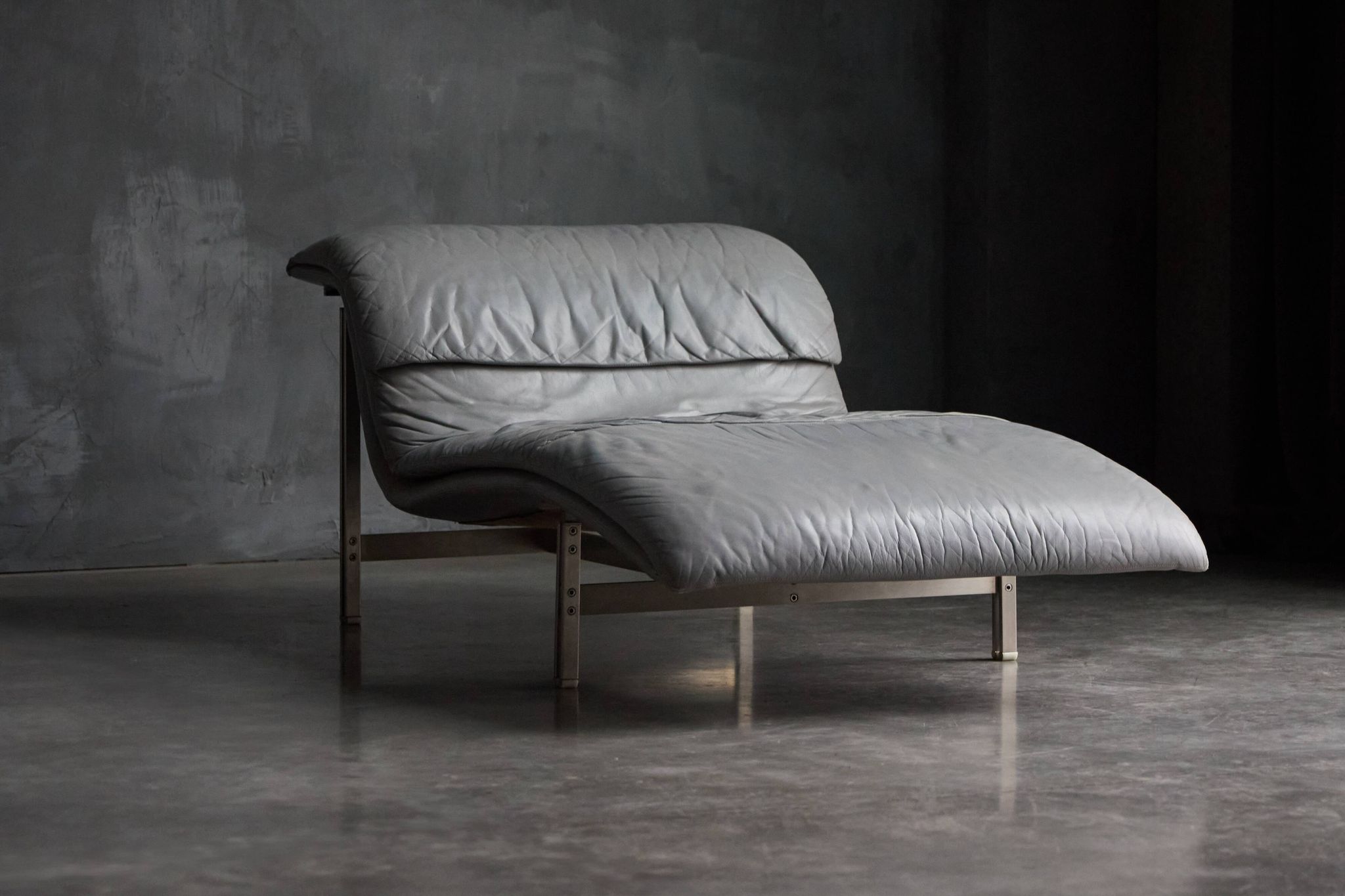 "Wave" Lounge Chair by Giovanni Offredi for Saporiti, Italy, 1974