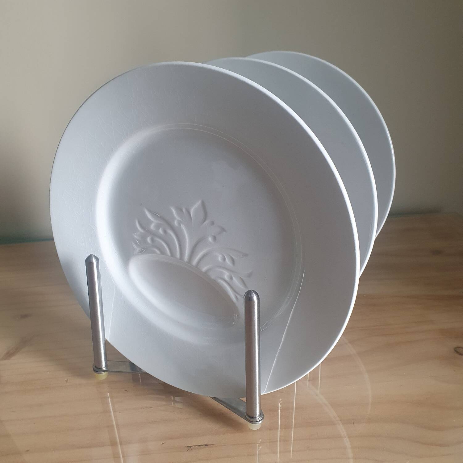 Sarreguemines artichoke plates