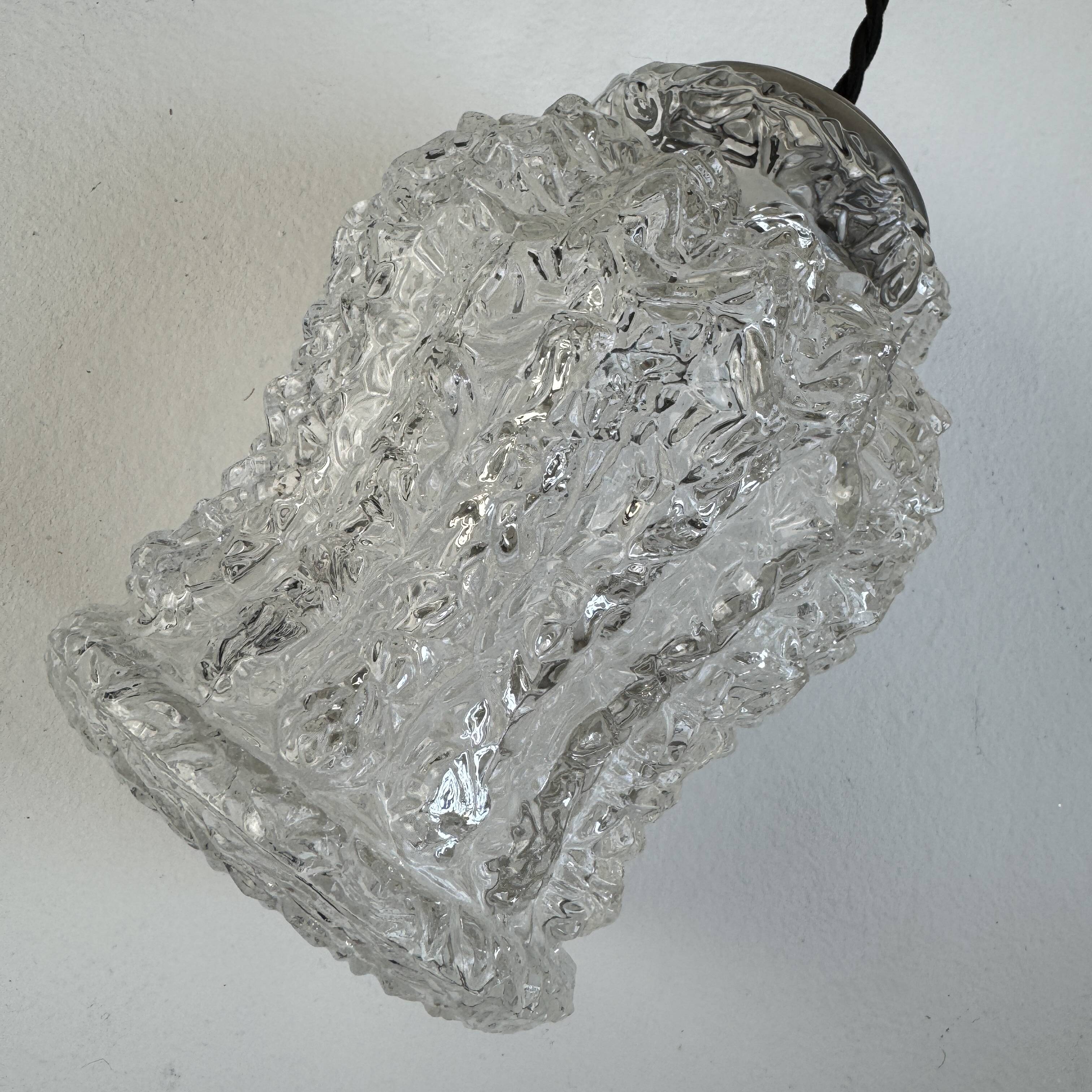 Antique cascade 3-bulb vintage chandelier