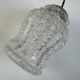 Antique cascade 3-bulb vintage chandelier