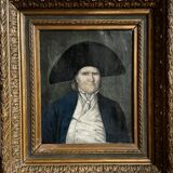 Portrait of a man with a cocked hat