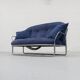 Two-seater sofa by Carlo Di Carli for Cinova Italy 1960s