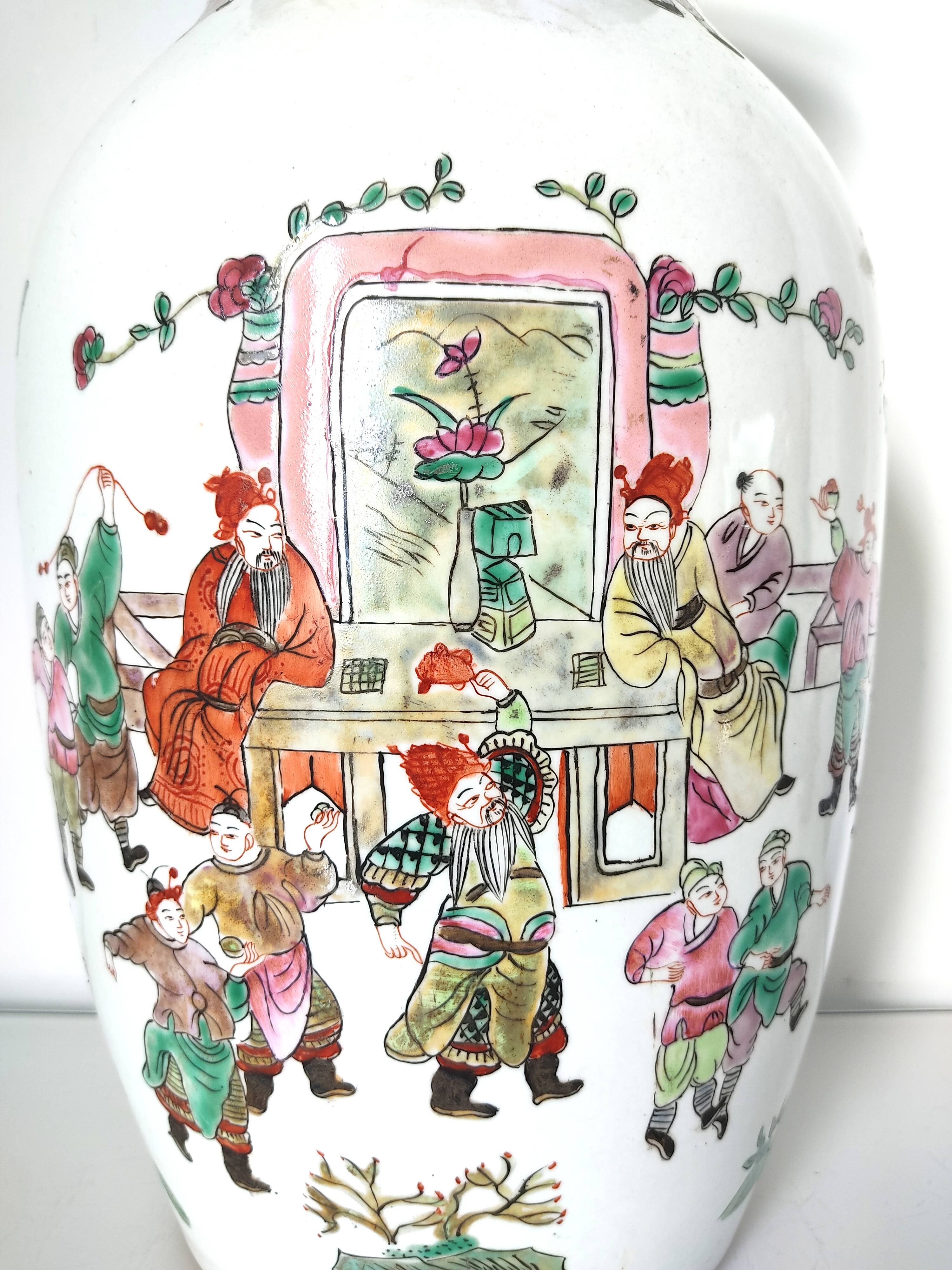 Vase porcelaine de Chine