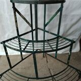 riveted metal corner pot holder