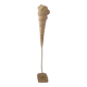 Floor lamp Shell "Ariell" by IIhan Koman 80s