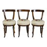 Set of Three Eclectic Chairs, XIX century