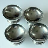 4 ice cream cups by WMF/Tischfein - made of stainless steel - Vintage