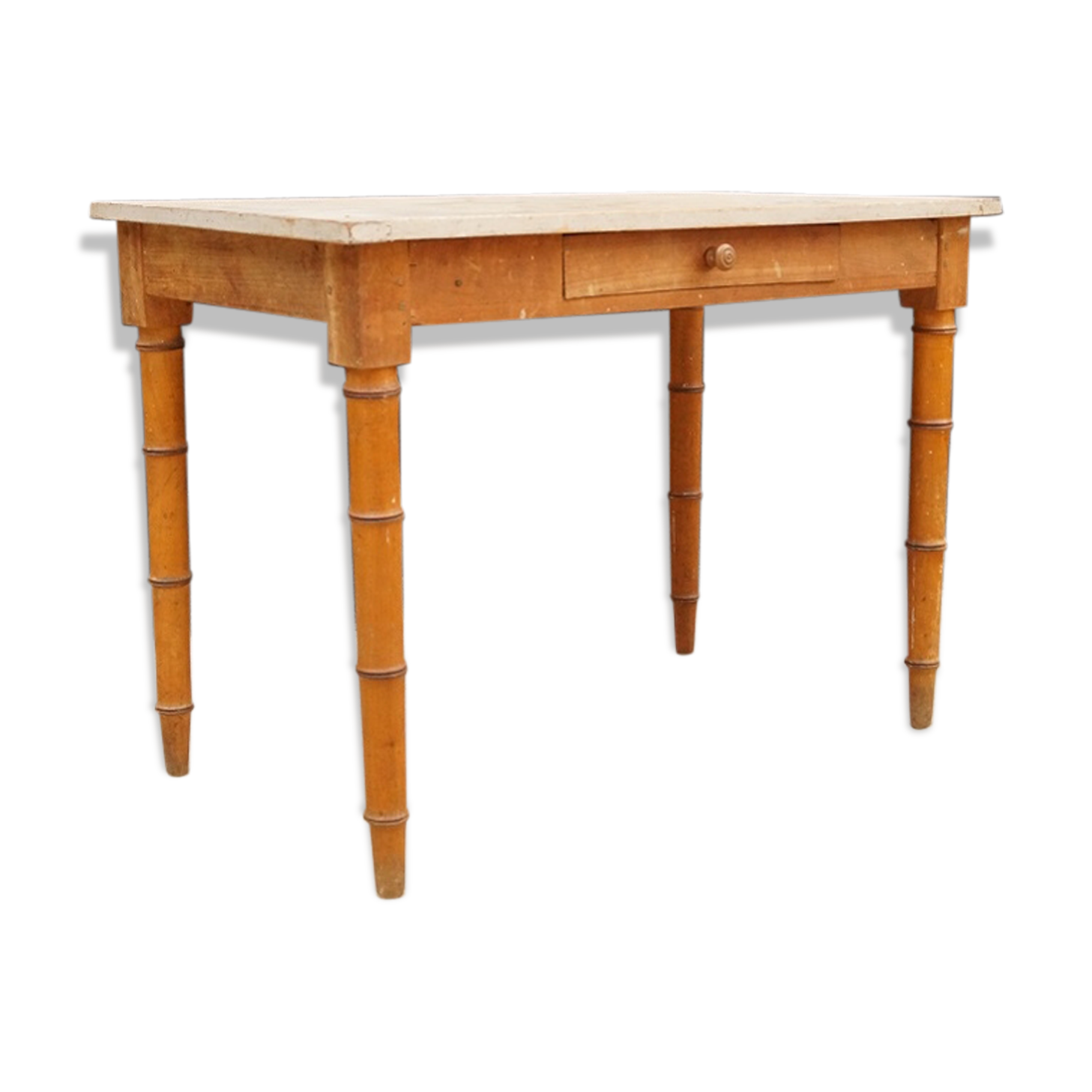 Table 1900 façon bambou