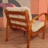 Vintage armchair granola beige 1960