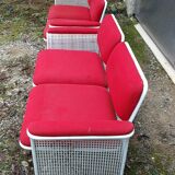 Pair of metal sofas Talin design