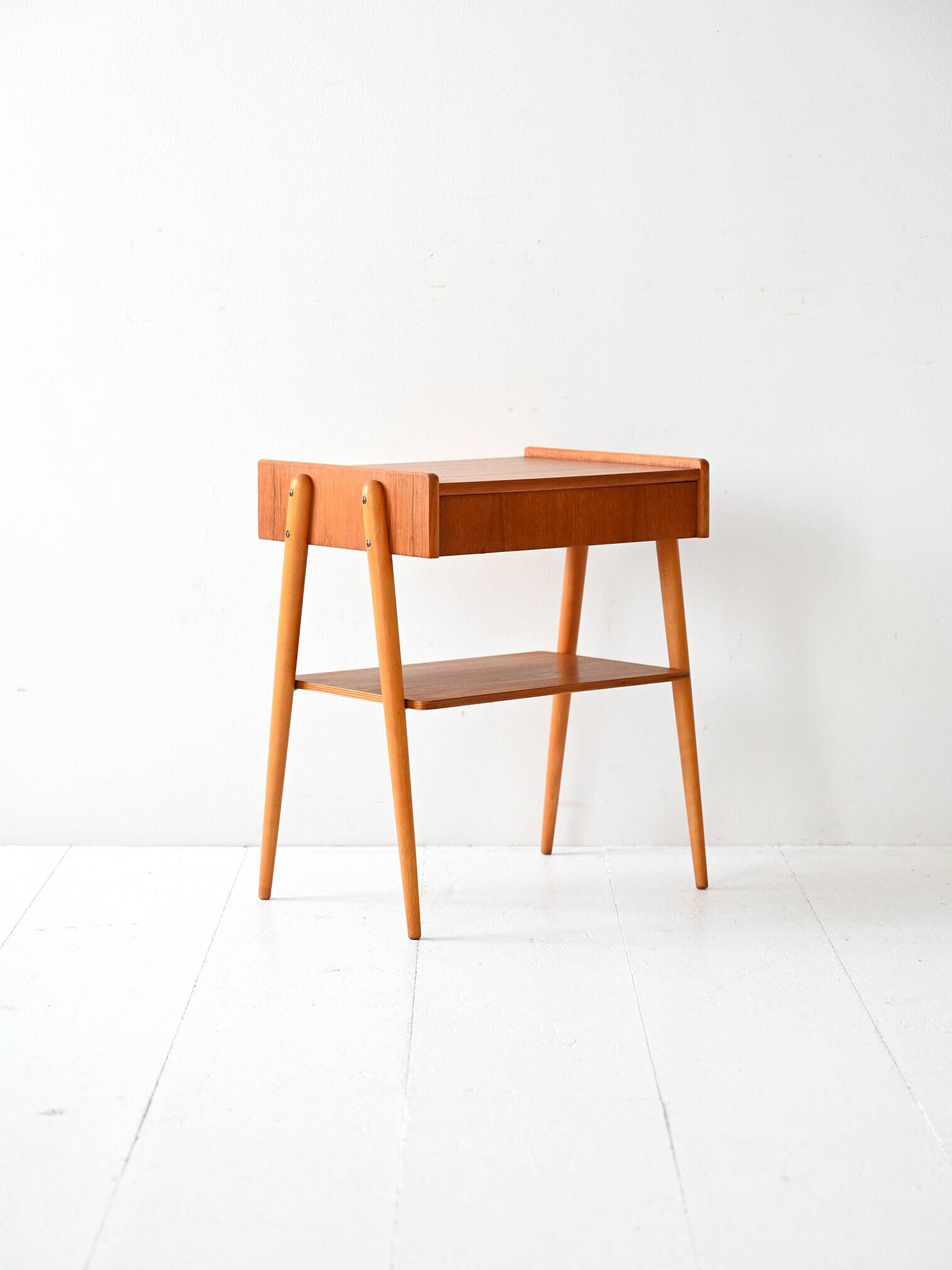 1960s Teak Nightstand by AB Carlström & Co